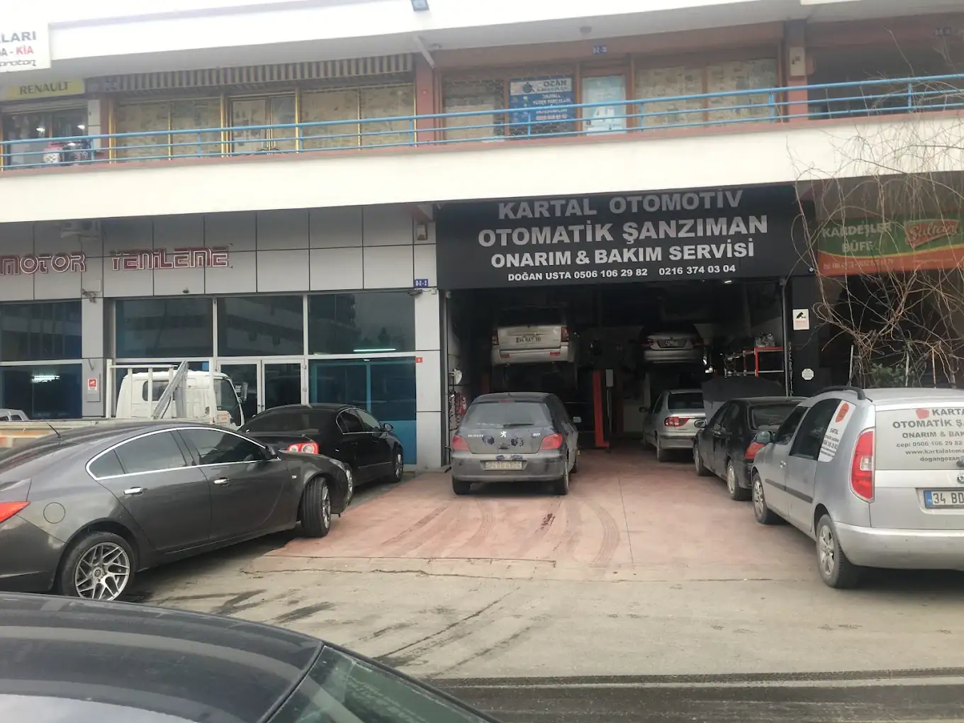 Kartal Oto Sanayi Sitesi giriş kapısı — Kartal Otomatik Şanzıman konum